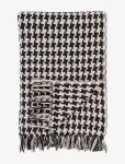 House Nordic - Hilla - Plaid, Black/Beige, 130X180 Cm - Tekid ja pleedid - 130X180CM