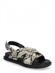Bianco - Biaoslo Cross Sandal Faux Leather - Madalad sandaalid - 40