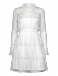 Bubbleroom - Rhoda Dotted Mesh L/S Dress - &Otilde;htukleidid - 42