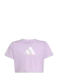 Adidas Sportswear - Jg Tr-Es Gl Tee - L&uuml;hikeste varrukatega - 152