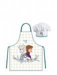 Frost - Kids Apron + Hat - Frozen 4640 - P&otilde;lled - ONE SIZE