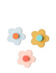 Kid's Concept - Hook Flower Mix 3 Pcs - Konksud ja riidepuud - ONE SIZE