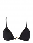 Malina - Roselyn Crochet Trimmed Bikini Top - Kolmnurksed bikiinitopid - XL