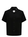 ONLY & SONS - Onskari Resort Ss Shirt Visc Lin 0075 Cs - L&uuml;hikeste varrukatega s&auml;rgid - M