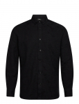 Clean Cut Copenhagen - Malvin Jaquard Shirt - Mustriga s&auml;rgid - XXXL