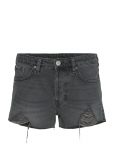 Monki - Low Rise Raw Hem Mini Denim Shorts - L&uuml;hikesed teksap&uuml;ksid - 25