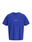 Jack & Jones - Jornorrebro Emb Tee Ss Cn Noos Jnr - L&uuml;hikeste varrukatega - 176