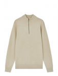 Mads N&oslash;rgaard - Urban Chase Half Zip Knit - Poolpika lukuga džemprid - XXL