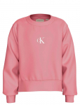 Calvin Klein - Ck Logo Cn Fleece Sweatshirt - Dressipluusid - 170
