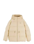 Tommy Jeans - Tjw Hooded Midi Puffer Jacket - Polsterdatud jakid - XS