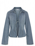 NOISY MAY - Nmmaisy L/S String Denim Shirt Bs031Lb - Teksas&auml;rgid - XS