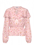 Bubbleroom - Flounce Blouse - Pikkade varrukatega - XS