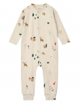 Liewood - Birk Printed Pyjamas Jumpsuit - Kombinesoonid - 50/56