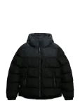 Superdry - Colourblock Hooded Puffer Jkt - Polsterdatud jakid - XL