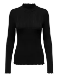 JDY - Jdyfransiska Life L/S Hi-Nck Top Jr Noos - Pikkade varrukatega - M