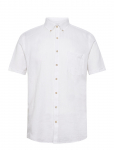 Lindbergh - Cotton/Linen Shirt S/S - L&uuml;hikeste varrukatega s&auml;rgid - XXXL
