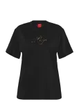 HUGO - Vintage Tee_23 - L&uuml;hikeste varrukatega - M