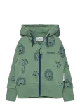 Geggamoja - College Hoodie Green Tiger - Kapuutsiga pusad - 146/152