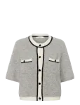 Gestuz - Gzalpha Contrast Cardigan - Kardiganid - M