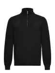 Belstaff - Commander Quarter Zip Jumper - Poolpika lukuga džemprid - S