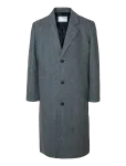 Selected - Slhmilos Wool Blend Relaxed Coat #S - Villased mantlid - L