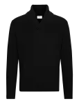 Lindbergh - Shawl Collar Rib Knit - K&otilde;rge kaelusega - XL