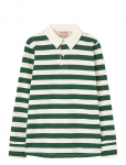 THE ANIMALS OBSERVATORY - Stripes Freen Eel Polo Shirt - Pikkade varrukatega polos&auml;rgid - 6 Y
