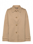 Lauren Ralph Lauren - Embroidered-Crest Twill Trench Coat - Vihmamantlid - M