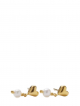 Pernille Corydon - White Adore Earsticks - Needid - ONE SIZE
