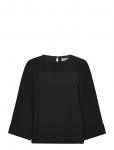 Rue De Tokyo - Simako Recycled Heavy Crepe - Pikkade varrukatega - S