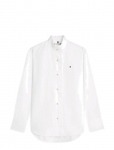 Tommy Hilfiger - Poplin Ruffle Collar Ls Shirt - Pikkade varrukatega - 46