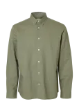Selected - Slmregclay Linenblend Ls Shirt Cla Noos - Vabaaja s&auml;rgid - S