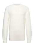 Gant - Cotton Texture C-Neck - &Uuml;mara kaelusega - XXXL