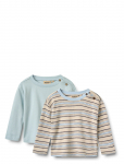 Wheat - 2 T-Shirt L/S Ebbe - Pikkade varrukatega T-s&auml;rgid - 68