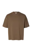 Selected - Slmrelaxaspen 2-Ply Ss O-Neck Noos - L&uuml;hikeste varrukatega - L