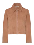 NEUW - Suede Zip Jackettan - Nahk - L