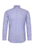 Polo Ralph Lauren - Custom Fit Striped Seersucker Shirt - Linased s&auml;rgid - XL