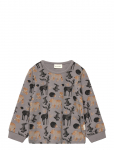 Minymo - T-Shirt Ls Aop Sweat - Pikkade varrukatega T-s&auml;rgid - 92