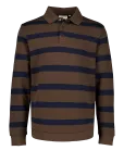 Lindbergh - Striped Polo Sweatshirt L/S - Pikkade varrukatega - M