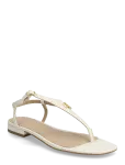 Lauren Ralph Lauren - Everley Ii Crosshatch Leather Sandal - Madalad sandaalid - 41