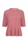 MOS MOSH - Mmthora Ss O-Neck Frill Knit - Džemprid - XL