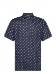 Scotch & Soda - Printed Linen Regularfit Shortsleeved Shirt - Vabaaja s&auml;rgid - S