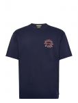 Scotch & Soda - Front And Back Artwork Relaxedfit Tshirt - L&uuml;hikeste varrukatega - XXL
