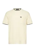 Fred Perry - Pocket Detail Pique Tee - L&uuml;hikeste varrukatega - XXL