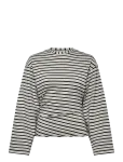 Weekday - Ruched Long-Sleeved T-Shirt - Pikkade varrukatega - XS