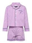Ralph Lauren Kids - Rlg Woven L/S & Short Set - Pidžaamakomplektid - 110
