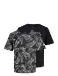 Jack & Jones - Jjejeff Tee Ss 2Pk Mp - L&uuml;hikeste varrukatega - L