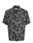 Jack & Jones - Jjejeff Resort Aop Shirt S/S Ln - Vabaaja s&auml;rgid - L