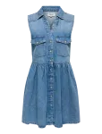 ONLY - Onlcyrus Sl Short Dnm Dress Akm - L&uuml;hikesed kleidid - M