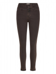 Closed - Closed Women Skinny Pusher Jeans Burgundy - Kitsad - 24